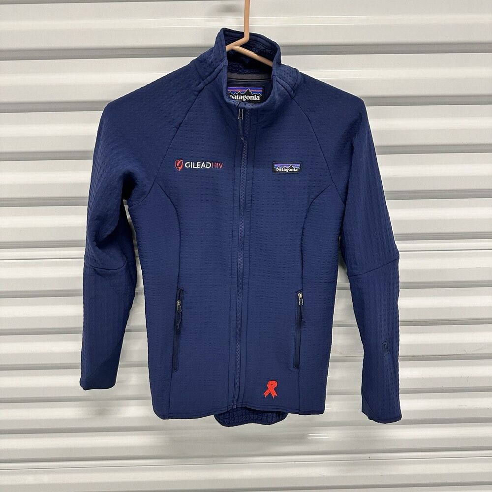 Patagonia Womens R2 TechFace Jacket Size XS Dark Blue Regulator 83630 With Logo